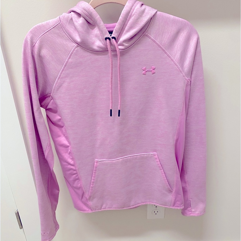 🩷WOMENS UNDER-ARMOR HOODIE, ONLY WORN ONCE!!